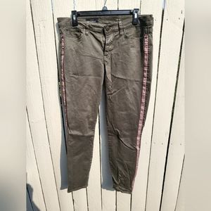 JCrew military style toothpick jeans